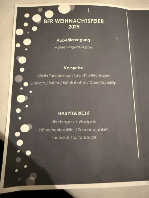 BFR Weihnachtsfeier 2025
