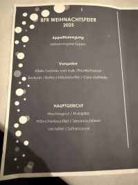 BFR Weihnachtsfeier 2025