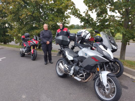 Es geht ins Bergische Land "Auf dem Dümpel" (Flugplatz) Hin und Rück über die Autobahn bis/ab Untereschbach.