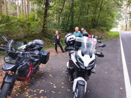 Es geht ins Bergische Land "Auf dem Dümpel" (Flugplatz) Hin und Rück über die Autobahn bis/ab Untereschbach.