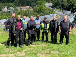 Motorradfahrt in die Eifel zum Nürburgring/Breitscheid