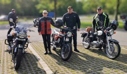Ausfahrt zum Kaiserberg und Mopedclub Neumühl in Duisburg