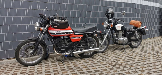 Ausfahrt zum Kaiserberg und Mopedclub Neumühl in Duisburg