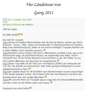 4-Länder Tour 2011