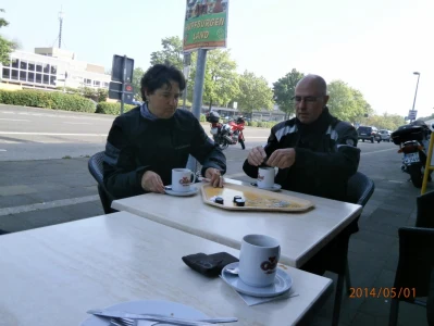 Tour am 1. Mai nach Dom Esch zur Oldtimer Motorrad Rallye