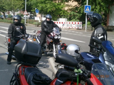 Tour am 1. Mai nach Dom Esch zur Oldtimer Motorrad Rallye