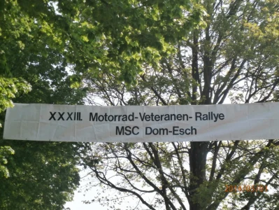 Tour am 1. Mai nach Dom Esch zur Oldtimer Motorrad Rallye