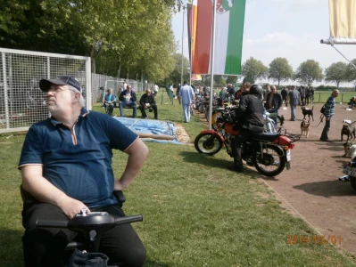 Tour am 1. Mai nach Dom Esch zur Oldtimer Motorrad Rallye
