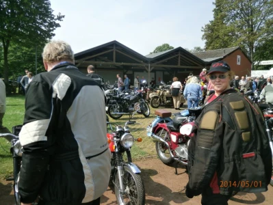 Tour am 1. Mai nach Dom Esch zur Oldtimer Motorrad Rallye