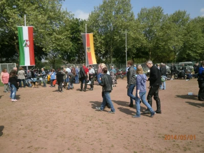 Tour am 1. Mai nach Dom Esch zur Oldtimer Motorrad Rallye