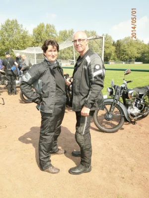 Tour am 1. Mai nach Dom Esch zur Oldtimer Motorrad Rallye