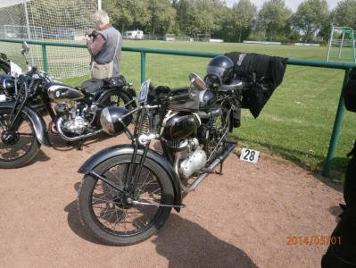 Tour am 1. Mai nach Dom Esch zur Oldtimer Motorrad Rallye