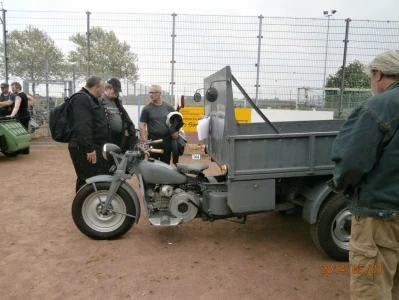 Tour am 1. Mai nach Dom Esch zur Oldtimer Motorrad Rallye