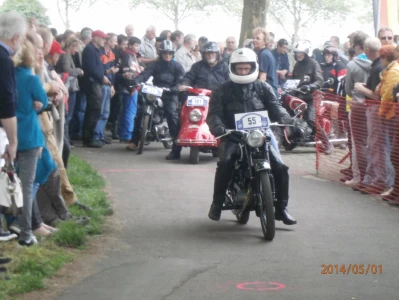 Tour am 1. Mai nach Dom Esch zur Oldtimer Motorrad Rallye