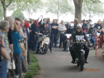 Tour am 1. Mai nach Dom Esch zur Oldtimer Motorrad Rallye