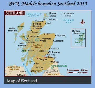 Schottland Tour 2013