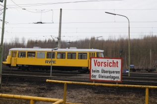 Sambafahrt durch das RWE Gelände