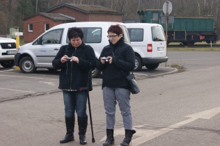 Sambafahrt durch das RWE Gelände