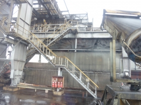 Sambafahrt durch das RWE Gelände
