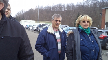 Sambafahrt durch das RWE Gelände
