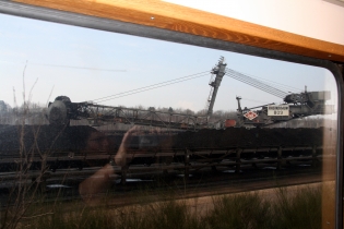 Sambafahrt durch das RWE Gelände