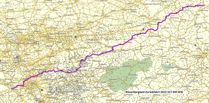 Bikerhaus im Weserbergland 2015