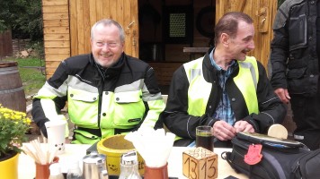 Kaffee trinken auf Burg Satzvey