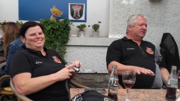 Kaffee trinken auf Burg Satzvey