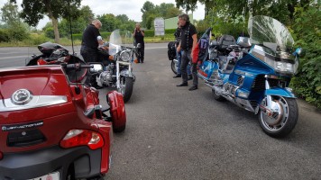 Tour zu "Daddys Bikertreff" in Isselburg