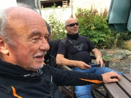 Kaffee und Leberkäs