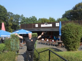 Gemütlich und sicher. Die kleine Tour zum Bikertreff "Bikers Rast,,
