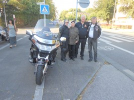 Gemütlich und sicher. Die kleine Tour zum Bikertreff "Bikers Rast,,