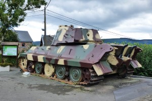 Auf den Spuren des Königstiger Panzerkampfwagen VI Tiger II in Belgien La Gleize