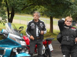Frühstück im Bikers Rast
