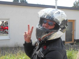 Frühstück im Bikers Rast