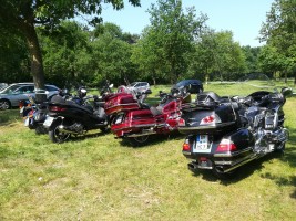 Gemütlich und sicher zum Gold Wing Treffen in Kronenberg /Holland