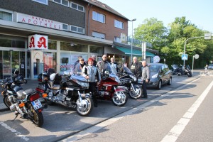 Gemütlich und sicher zum Gold Wing Treffen in Kronenberg /Holland