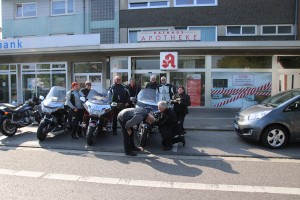 Gemütlich und sicher zum Gold Wing Treffen in Kronenberg /Holland