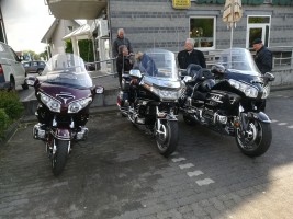 Fahrt zur Motorrad Veteranen Rallye in Dom Esch