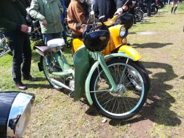 Fahrt zur Motorrad Veteranen Rallye in Dom Esch