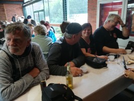 Fahrt zur Motorrad Veteranen Rallye in Dom Esch