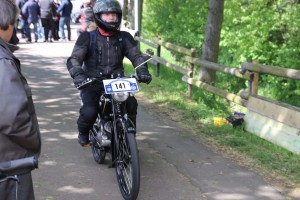 Fahrt zur Motorrad Veteranen Rallye in Dom Esch