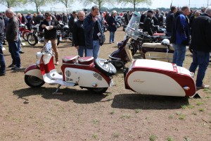 Fahrt zur Motorrad Veteranen Rallye in Dom Esch