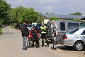 Fahrt zur Motorrad Veteranen Rallye in Dom Esch