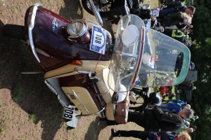 Fahrt zur Motorrad Veteranen Rallye in Dom Esch