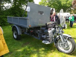 Fahrt zur Motorrad Veteranen Rallye in Dom Esch