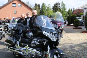 Fahrt zur Motorrad Veteranen Rallye in Dom Esch