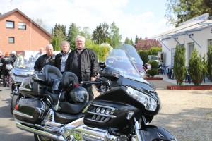 Fahrt zur Motorrad Veteranen Rallye in Dom Esch