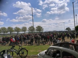 Fahrt zur Motorrad Veteranen Rallye in Dom Esch