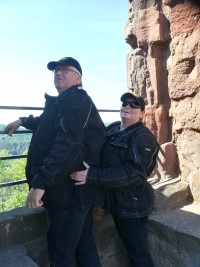 Kleine Eifel Tour Nach Nideggen zur Burg, Fahrt an den Rursee mit kleinen Zwischenstopps. Satzvey können wir leider nicht anfahren weil dort die Ritterspiele statt finden